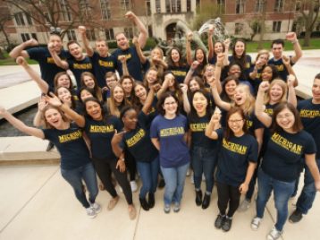 2017 Organizational Studies Graduating Class, April 25, 2017. 